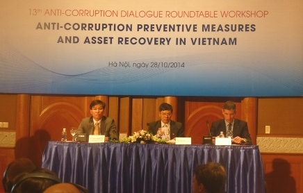 Rundtisch-Seminar vor Dialog über Korruptionsbekämpfung